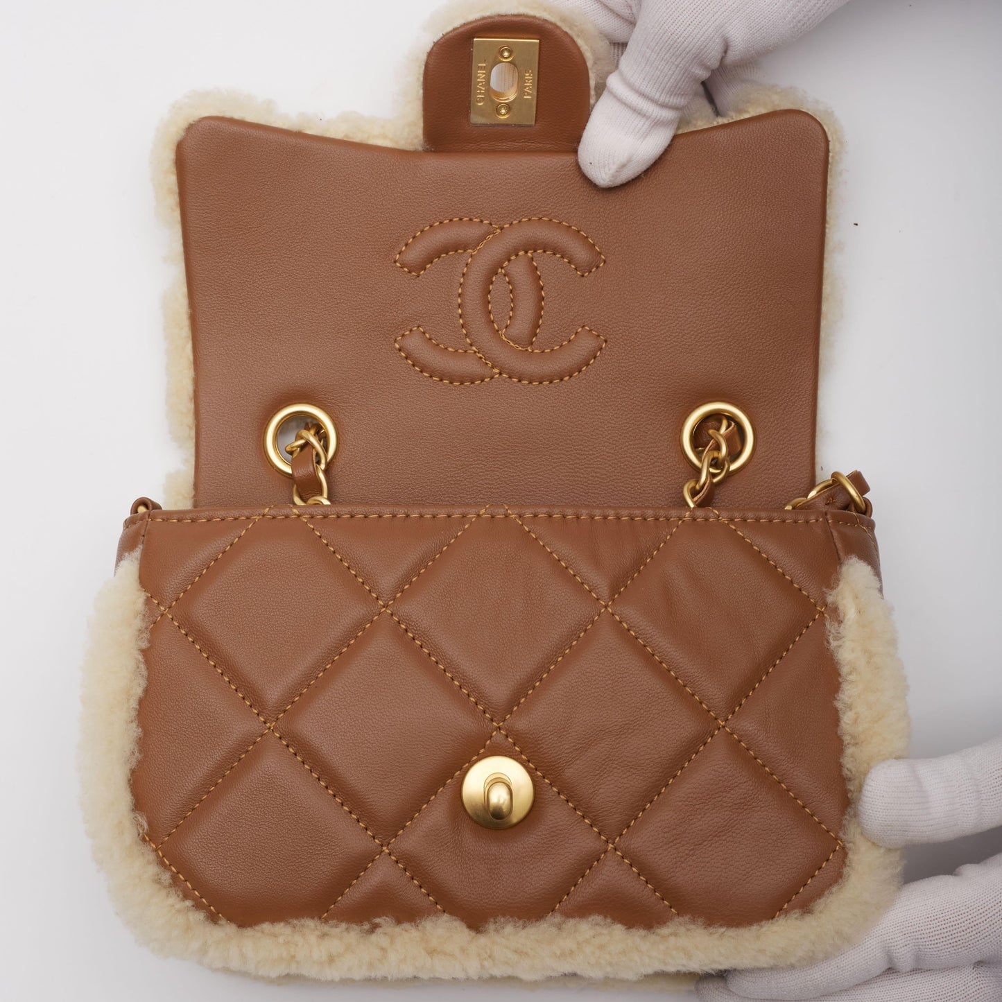 Chanel 24K Teddy Flap - Small