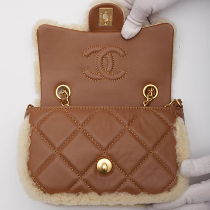 Chanel 24K Teddy Flap - Small